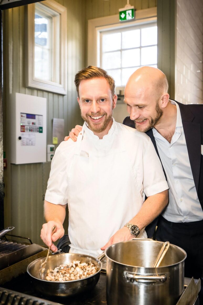 i köket Villa Strömsfors