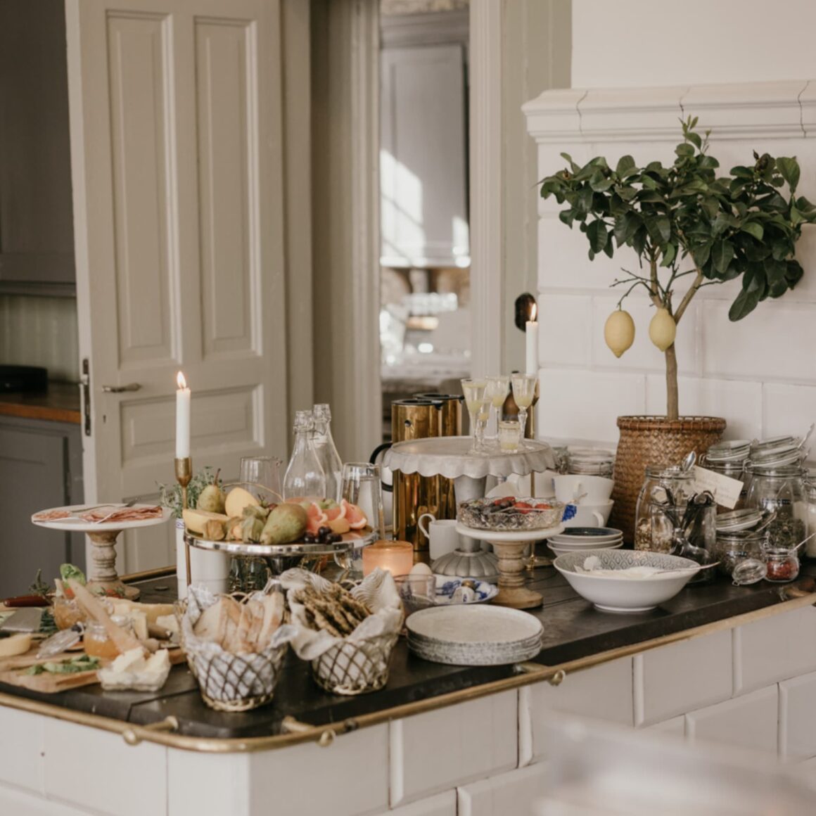 frukostbuffé Villa Strömsfors