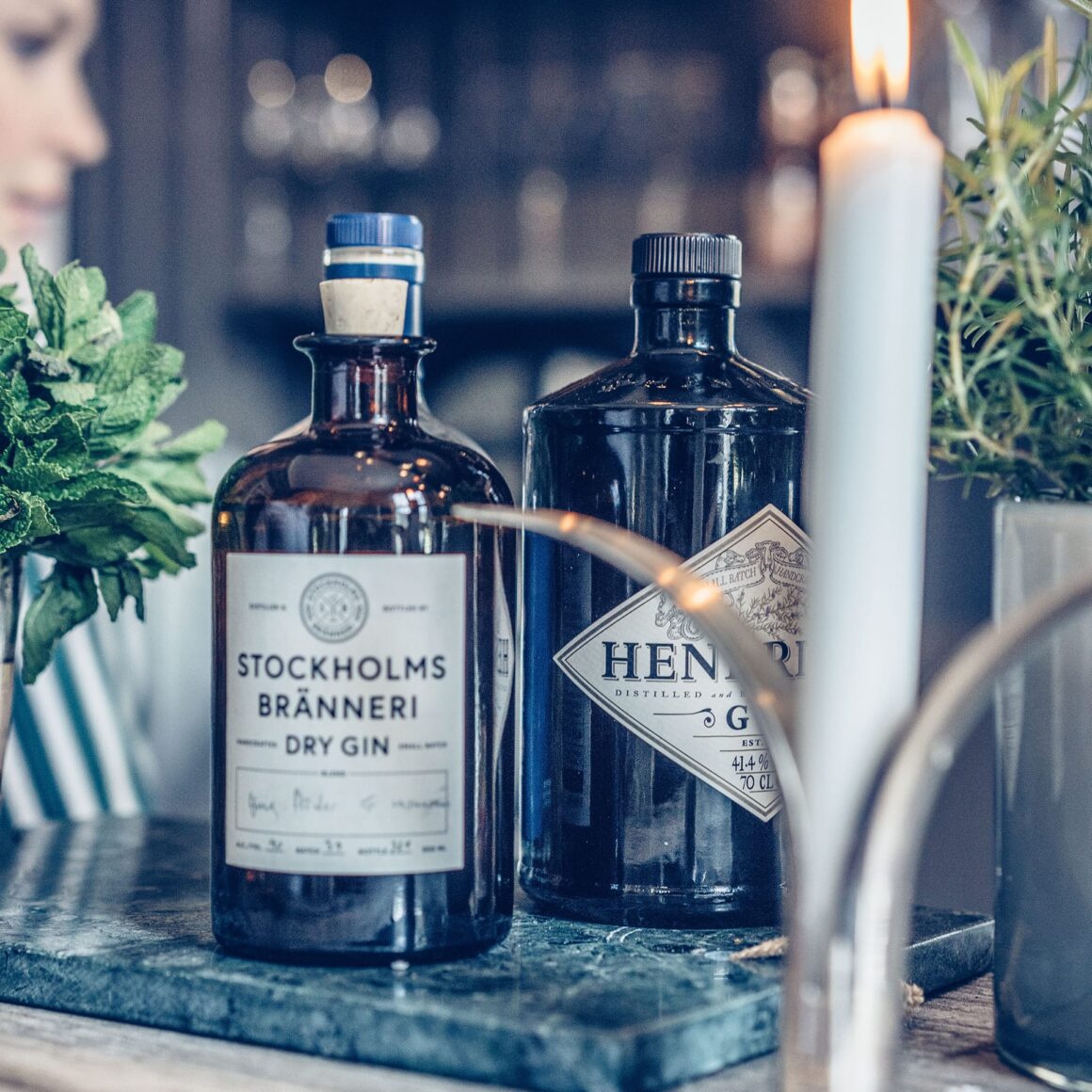 Ginflaskor Villa Strömsfors